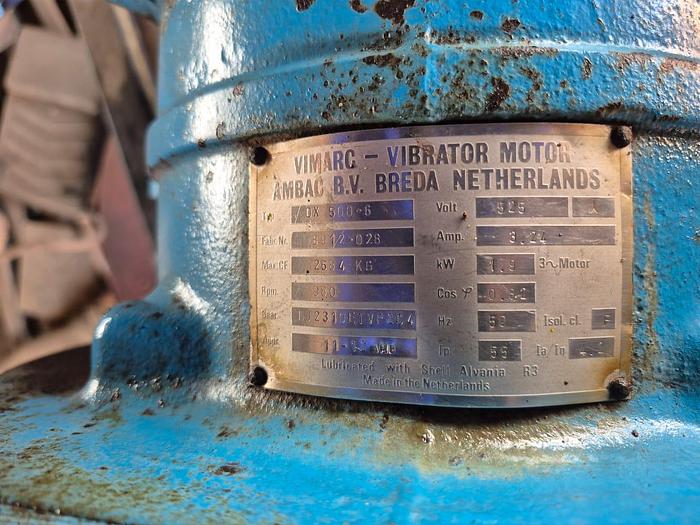 Used VIMARC 1.9KW VIBRATING MOTOR