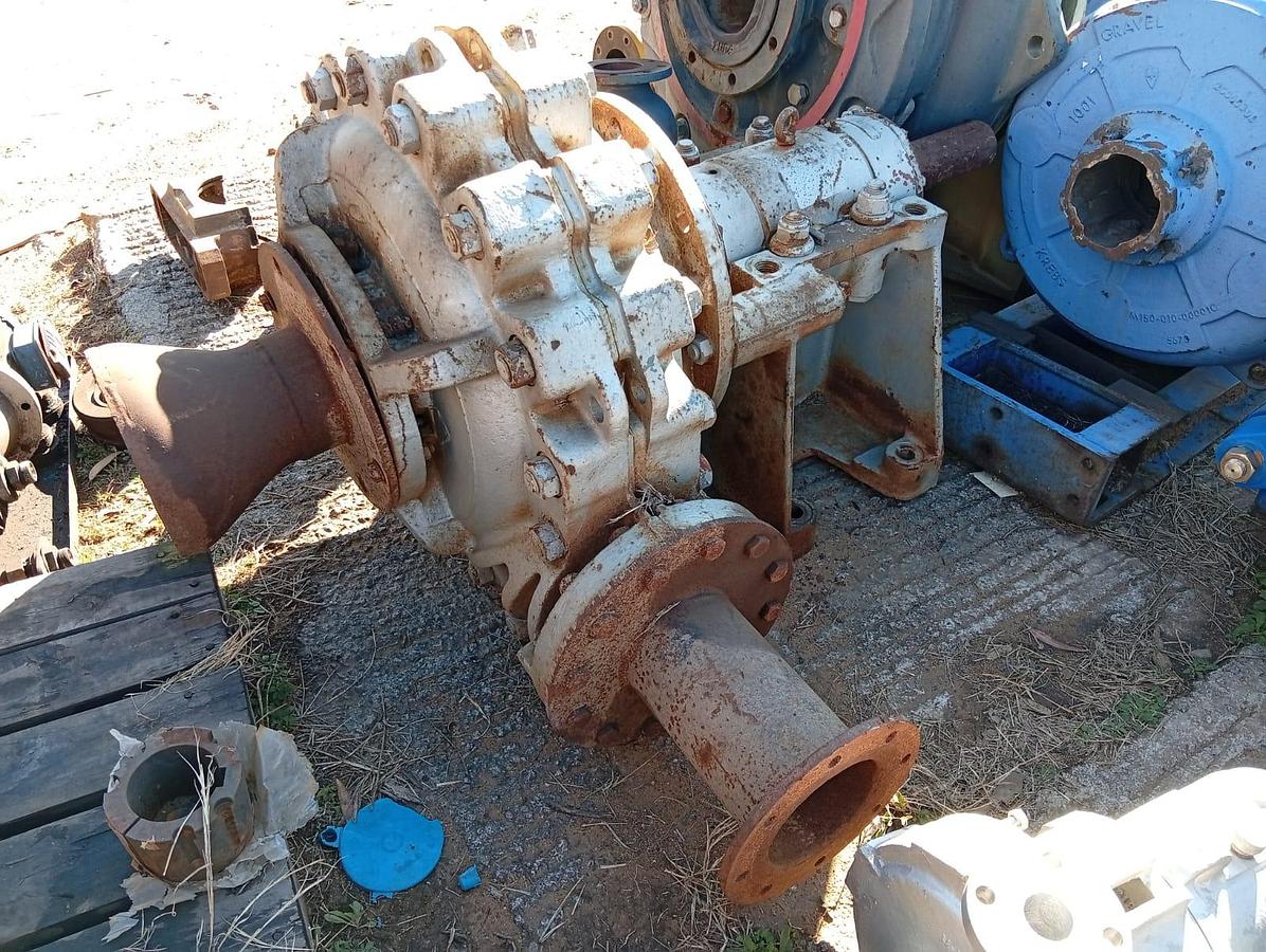 Used 6/4 WARMAN AHPP HORIZONTAL SHAFT SPLIT CASE PUMP