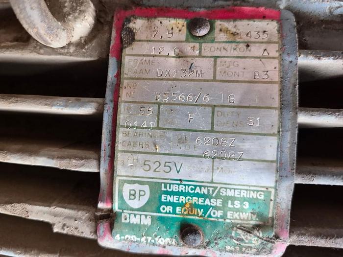 Used SIEMENS 7.7KW ELECTRIC MOTOR