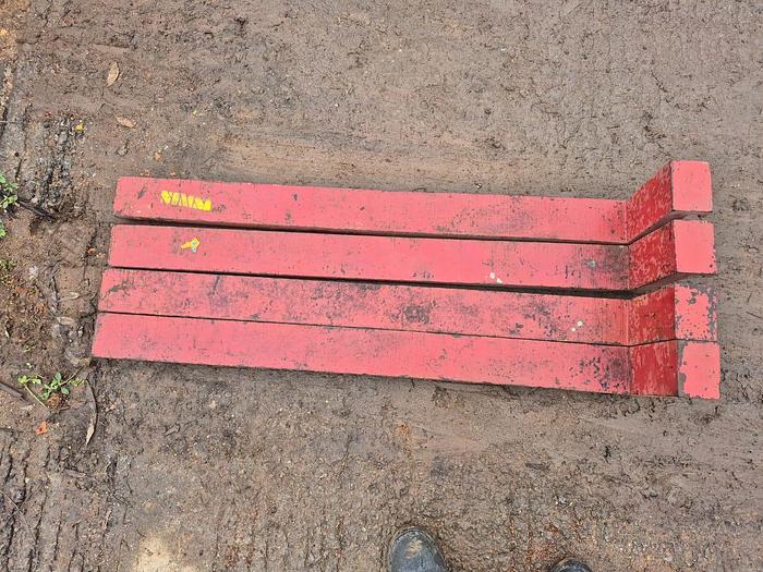 Used FORK LIFT FORKS (1.2m x 100mm x 200mm)