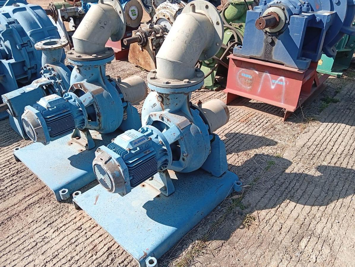 Used 8/8 ABS FP200/200-32 HORIZONTAL SHAFT SINGLE CASE PUMP