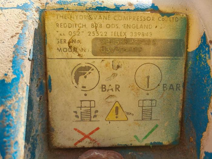 Used Hydrovane 37 Compressor