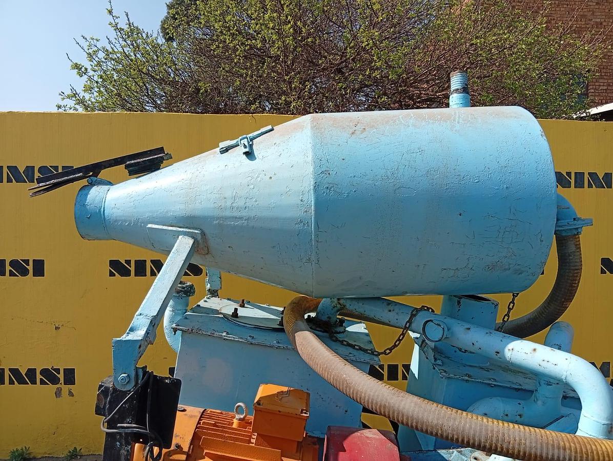 Used ELECTRIC MOBILE VACUUM UNIT WITH START AND GO BOX WITH 22KW MOTOR