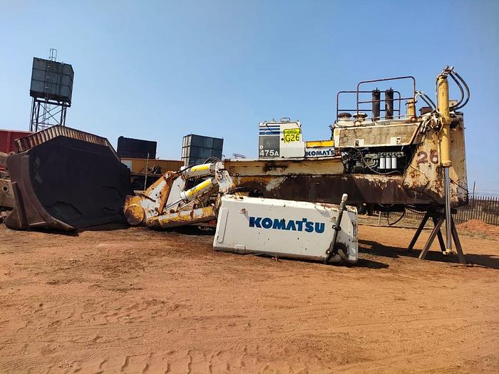 Used KOMATSU 475A DOZER WITH ENGINE, RIPPER AND BLADE (PARTIALLY STRIPPED