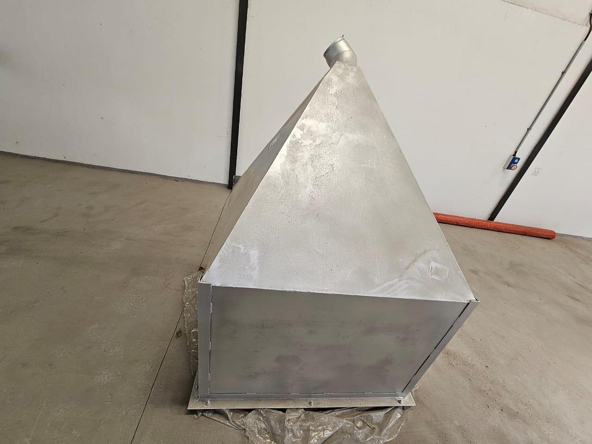 Used SS304 STAINLESS STEEL 1.2 TON GRAIN STORAGE BIN (NO LEGS)