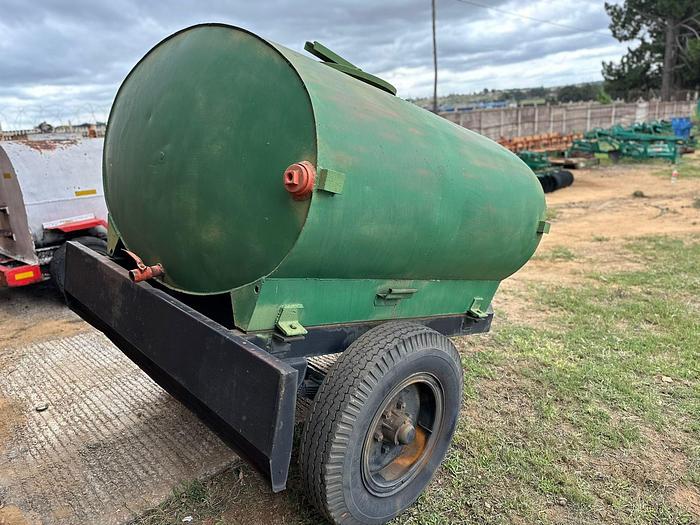 Used 3200 LITRE HEAVY DUTY OFF ROAD WATER/DIESEL BOWSER TRAILER