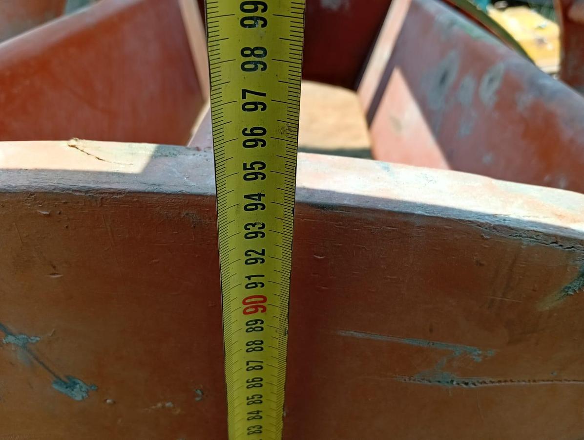 Used LINED STEEL STATOR DIFFUSER SEGMENT