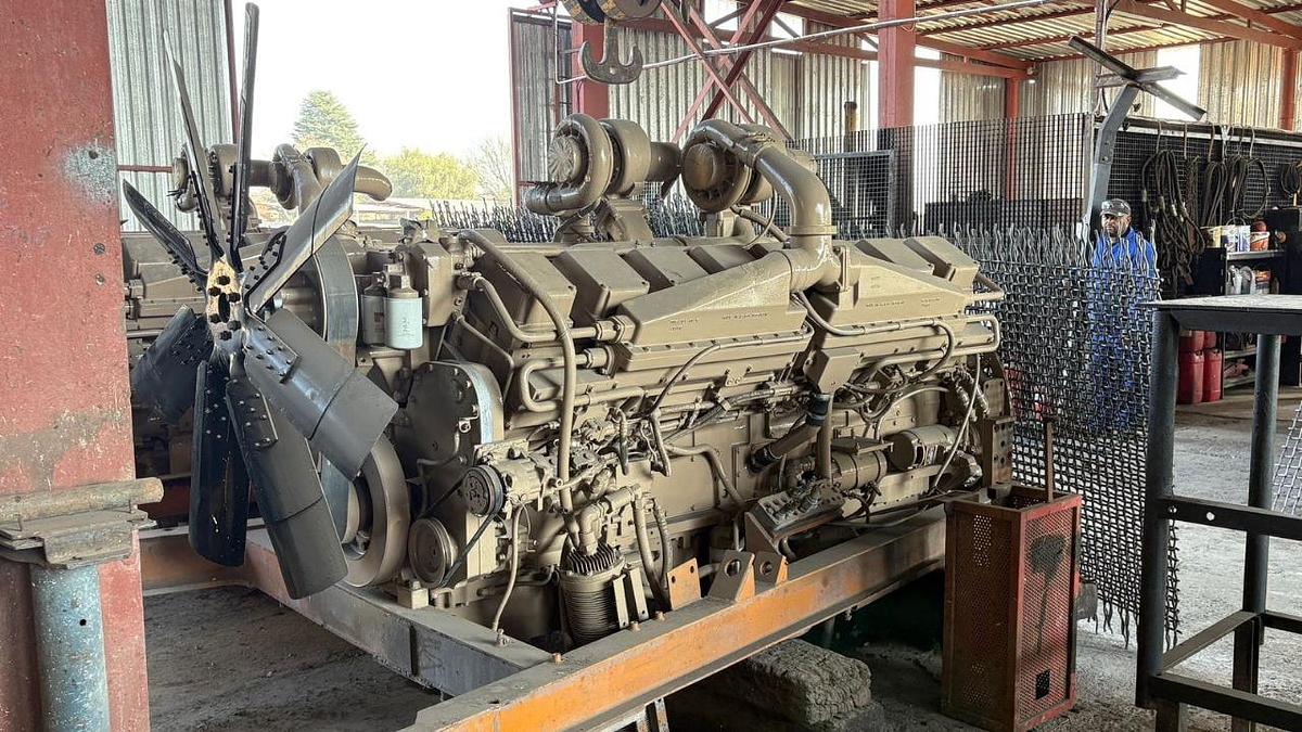 Used CUMMINS KTA50-C V16 1600 HP ENGINE - GOOD CONDITION