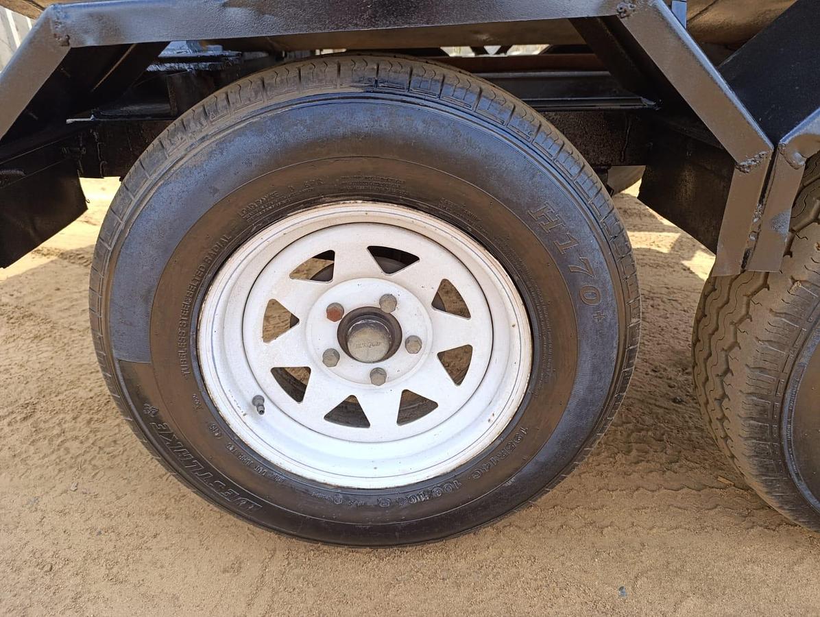 Used HEAVY DUTY 2500 LITRE DIESEL BOWSER TRAILER WITH PUMP & METER- USED CONDITION