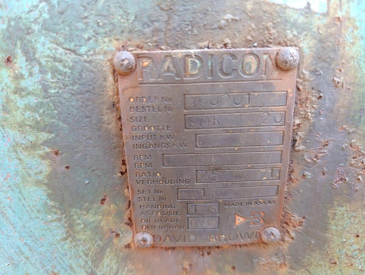 Used RADICON GEARBOX