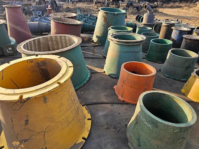 Used VARIOUS SIZED CYCLONES AND SPARES