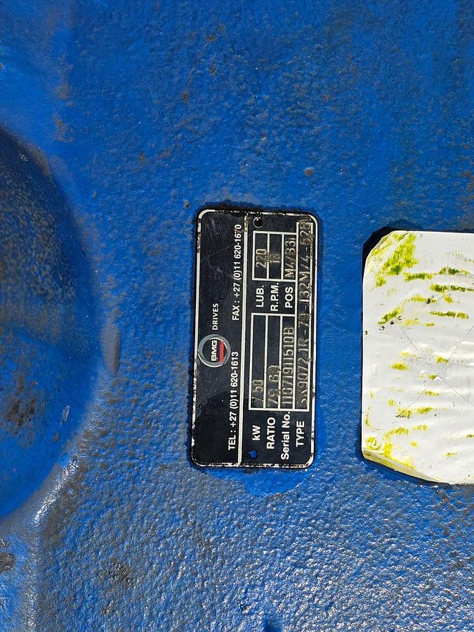 Used 7.5 KW MOTORIZED GEARBOX (USED)