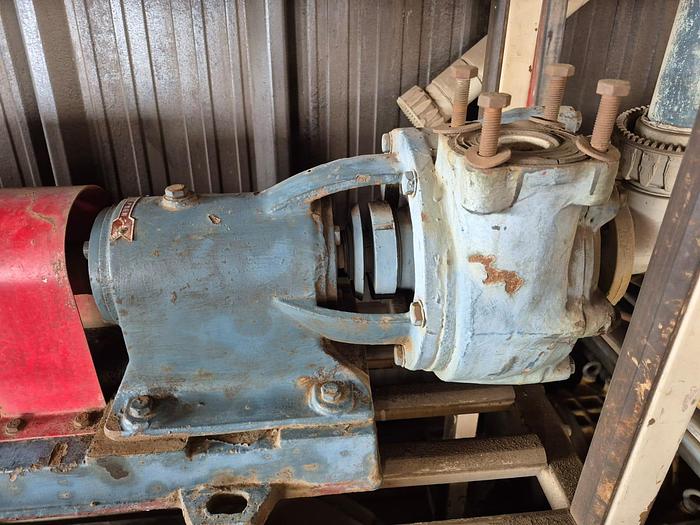 Used 5.5KW ACID-RESISTANT CIRCULATION PUMP WITH ELECTRIC MOTOR