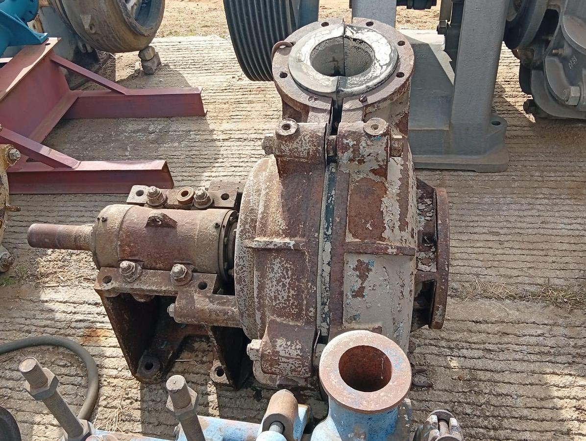 Used 8/6 BATTLEMAX RUBBER LINED SLURRY PUMP