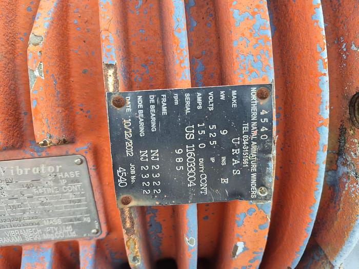 Used URAS 9KW VIBRATING MOTOR