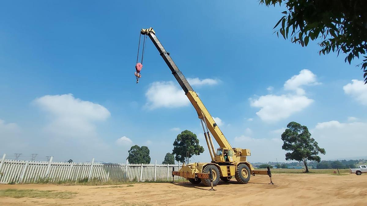 Used GROVE RT980 SWL 80 TON MOBILE CRANE