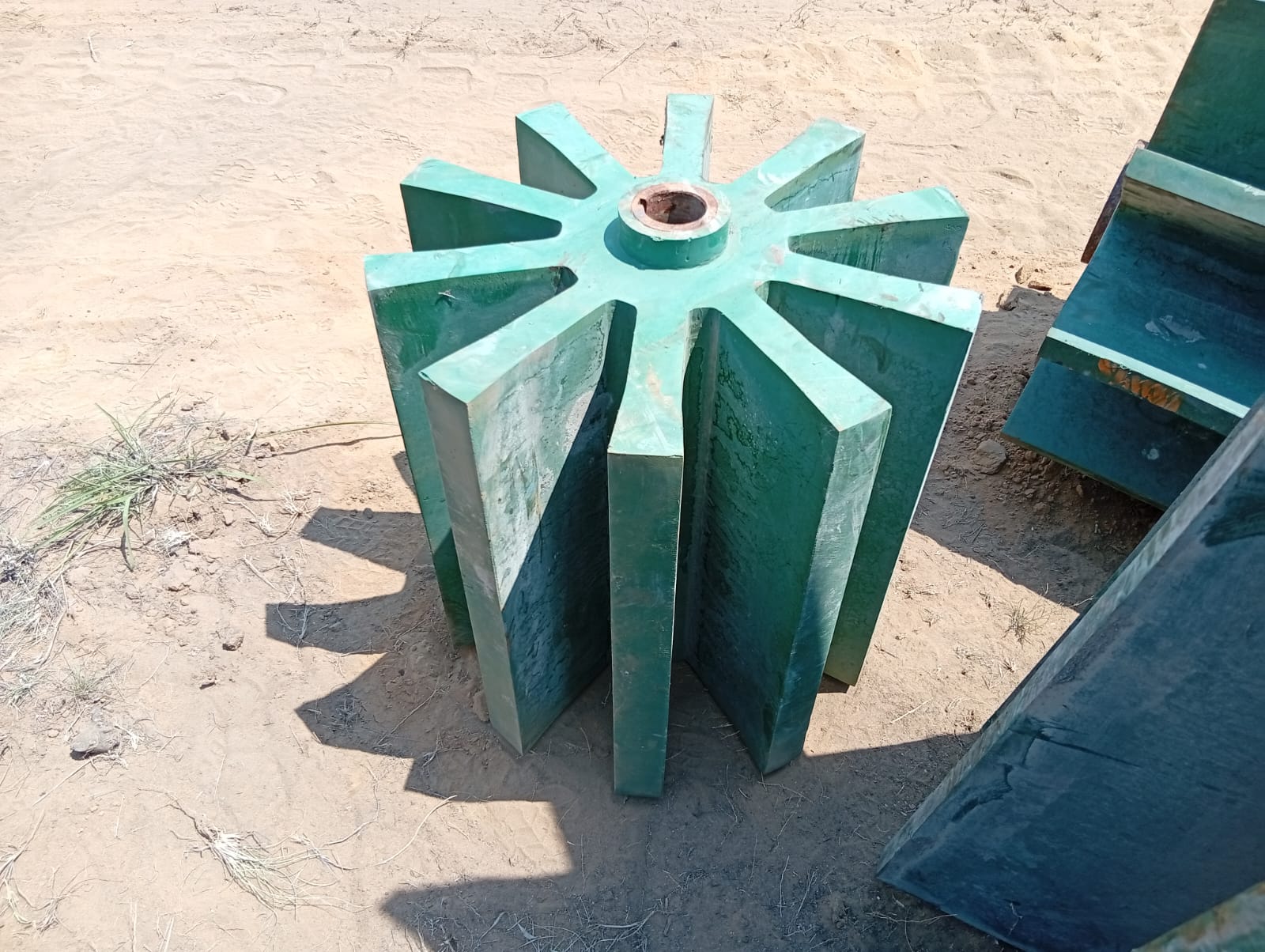 Used MULTI VANE INDUSTRIAL ROTOR DIFFUSER IMPELLER