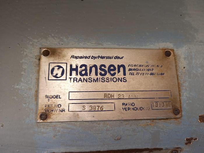 Used 350 KW HANSEN POWERPACK