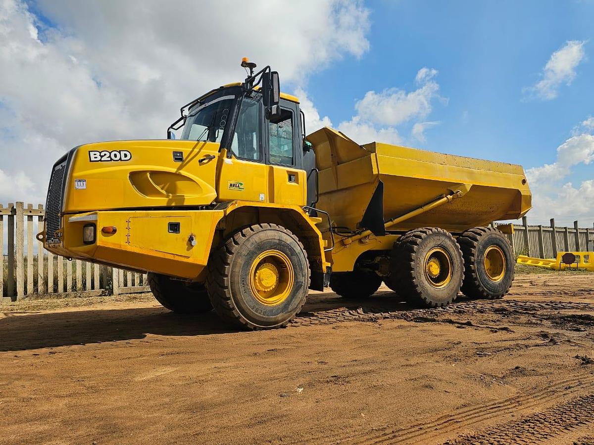Used BELL B20D 6X4 ARTICULATED DUMP TRUCK