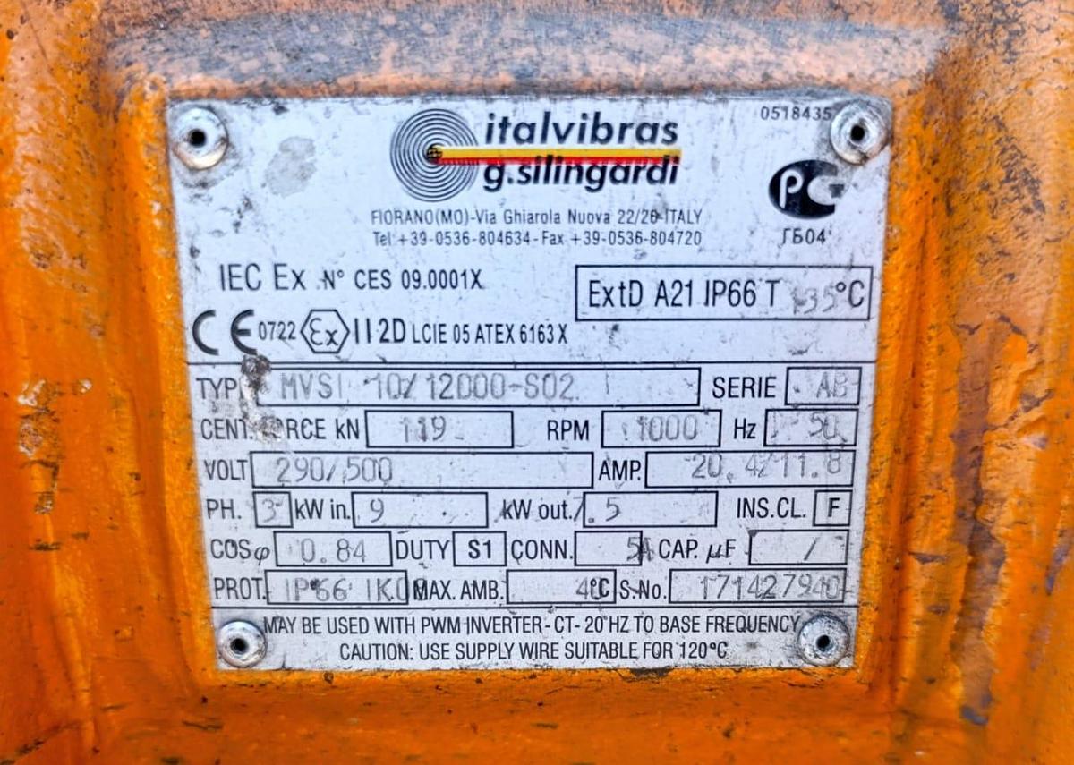 Used 7.5KW VIBRATING MOTOR (USED)