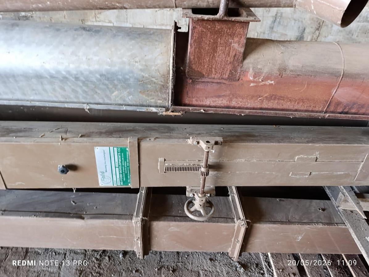 Used SCREW CLASSIFER CONVEYOR & ELECTRIC MOTOR (BUCKET ELEVATOR BELOW IS NOT INCLUDED)