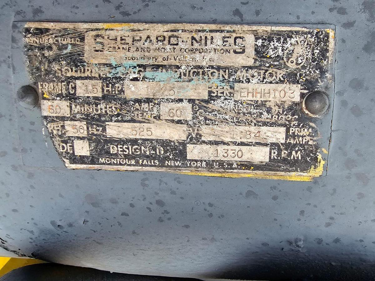 Used  SHEPARD NILES HOIST