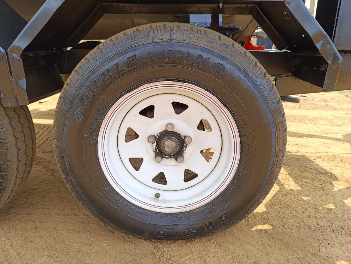 Used HEAVY DUTY 2500 LITRE DIESEL BOWSER TRAILER WITH PUMP & METER- USED CONDITION