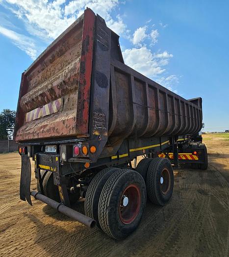 Used DOUBLE AXLE TRUCK TRAILER (TRAILER ONLY)(RUNNER)