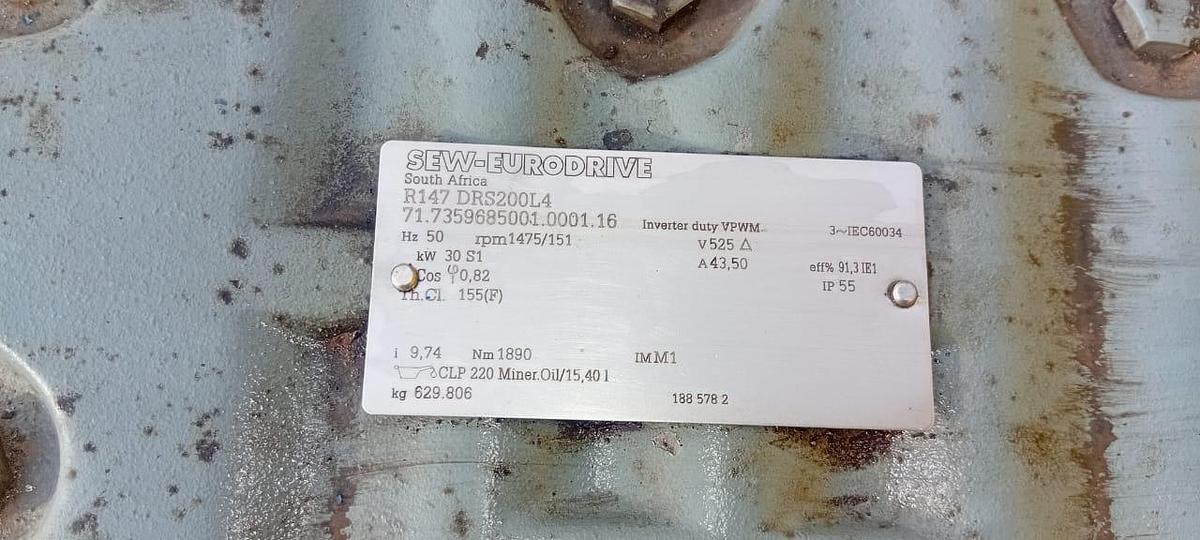 Used 30KW MOTORISED GEARBOX (USED)