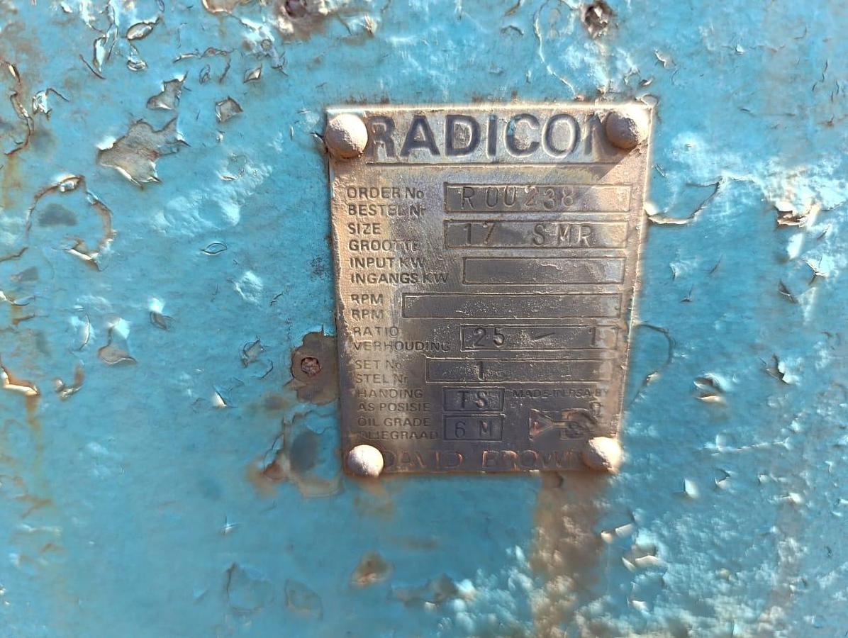 Used RADICON GEARBOX