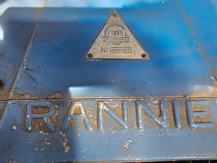 Used RANNIE DAIRY HOMOGENISATOR (NOT TESTED)