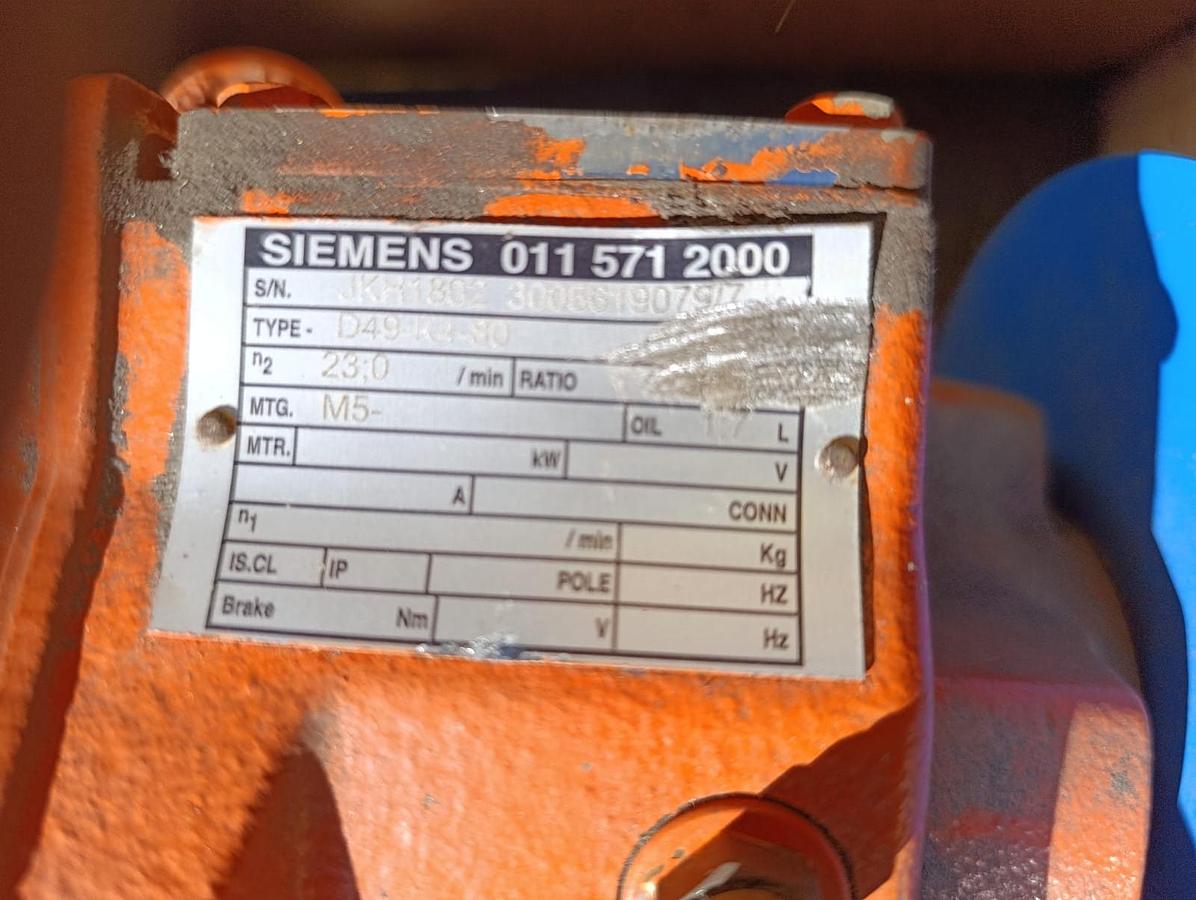 Used DUST COLLECTOR VALVE 0.75KW