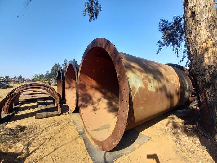 Used 2 METER X 4 METER BALL MILL (GOOD)(USED)