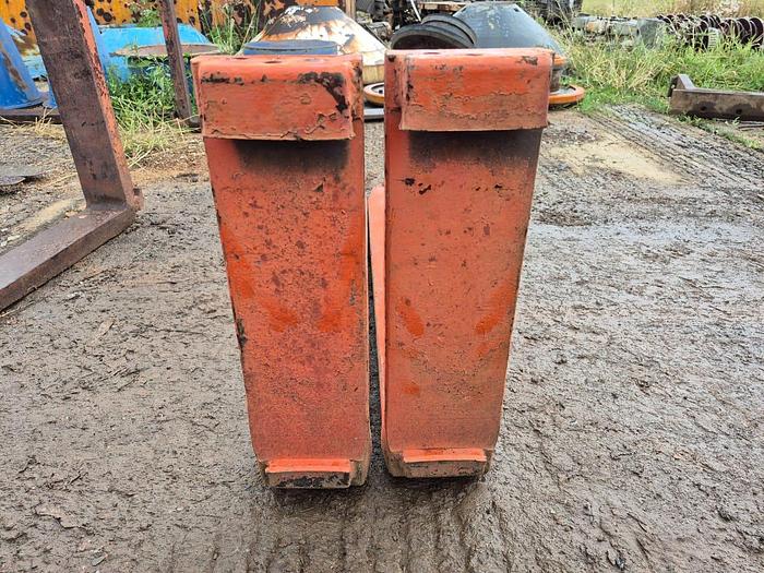 Used FORK LIFT FORKS (1.15m x 140mm x 480mm)