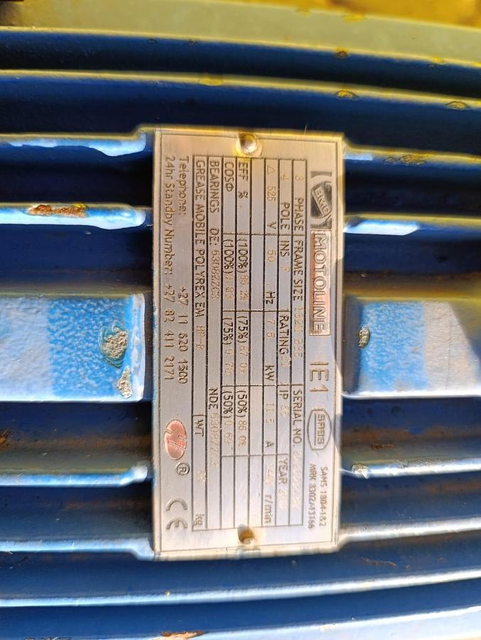 Used POWERPACK GEARBOX 7.5KW