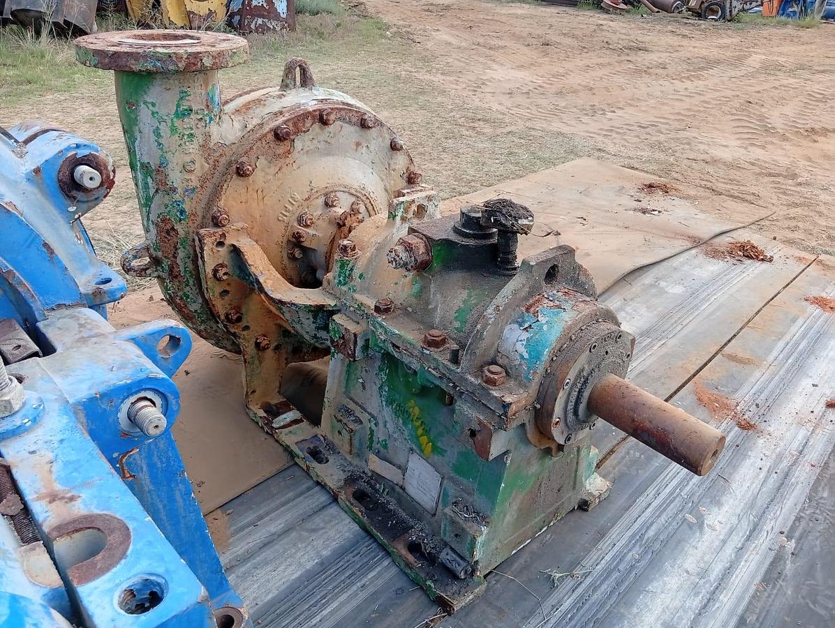 Used 8/6 SINGLE CAST HORIZONTAL WEIR PUMP
