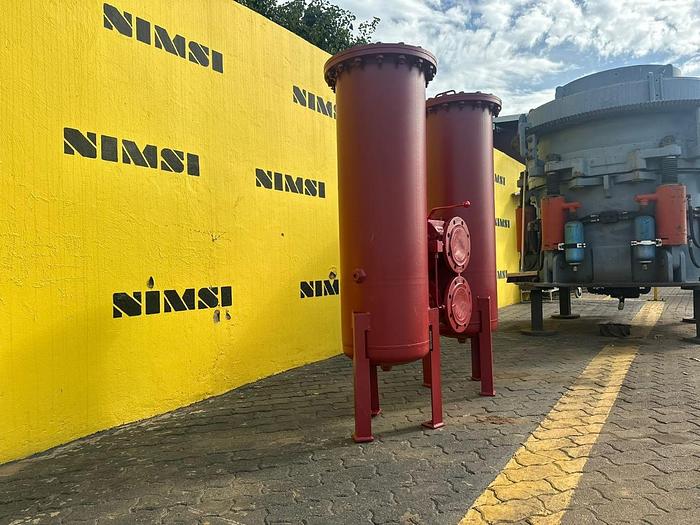 Used HYDRAULIC INLINE DUPLEX OIL FILTERS