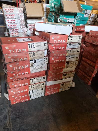 Used TITAN CONVEYOR BELT SPLICING CLIPS (ORIGINAL CONDITION)