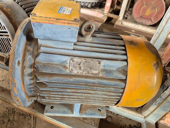 Used POWERTRIM 3-PHASE 7.5KW INDUCTION MOTOR