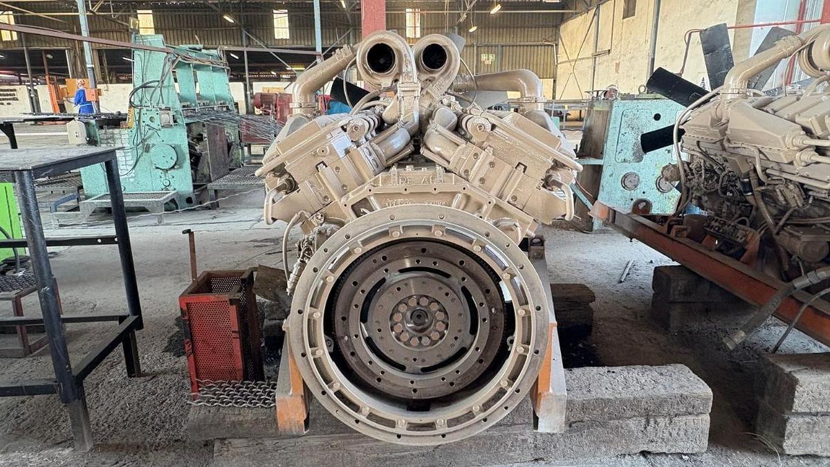 Used CUMMINS KTA50-C V16 1600 HP ENGINE - GOOD CONDITION