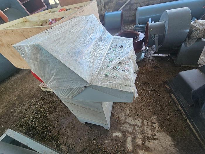 Used COMPLETE (BRAND NEW) 2024 VIBRATING FLUID BED DRYER UNIT, WITH FANS, OVEN, VIBRATORS, DUCTING, CYCLONES, CONTROL PANELS, SCREW FEEDERS, GEARBOXES & MOTORS