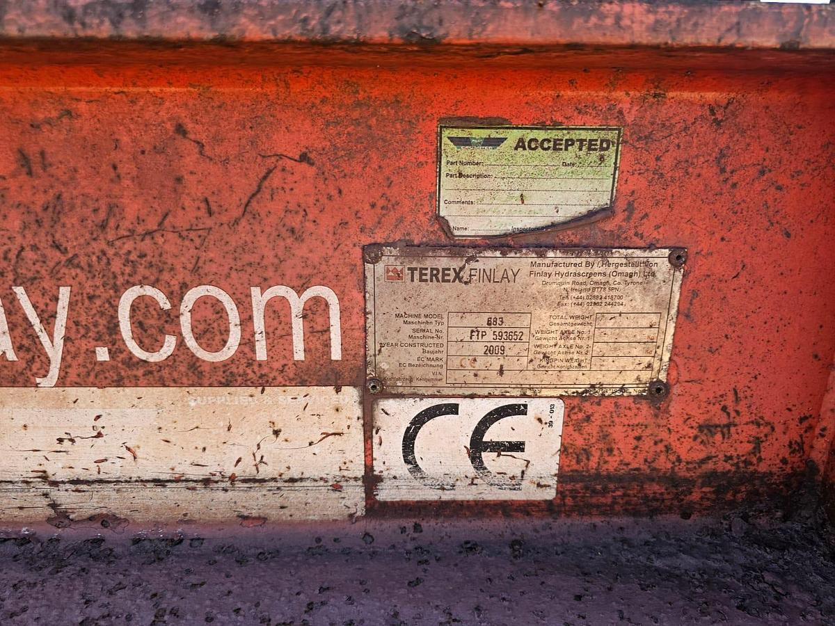 Used TEREX FINLAY HYDRASCREEN MOBILE SORTING PLANT