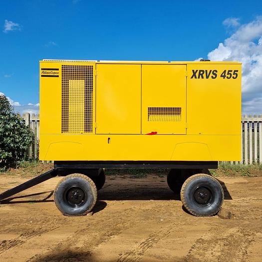 Used ATLAS COPCO XRVS 455 900CFM 25BAR MOBILE COMPRESSOR