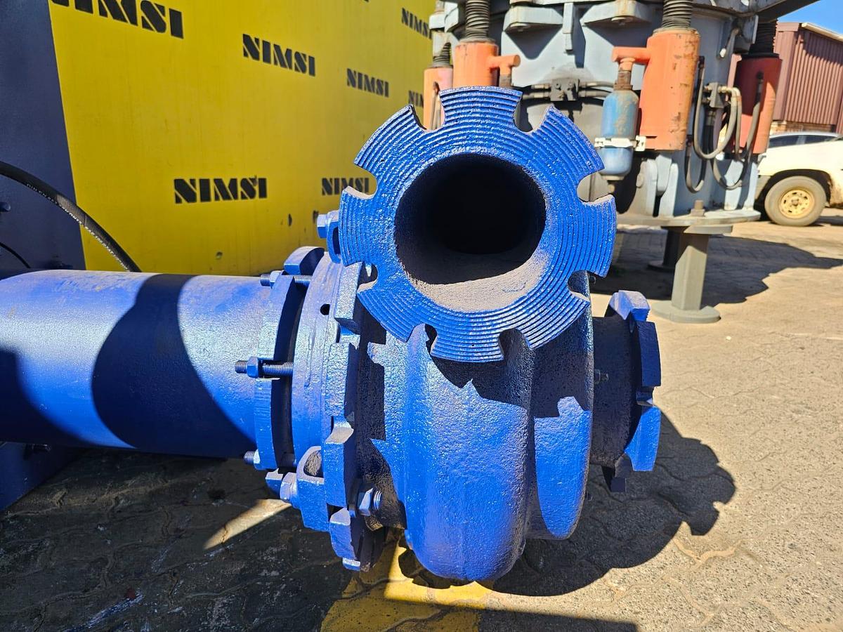 Used 8/6 PUMP WITH ELECTRIC MOTOR & FRAME (USED)