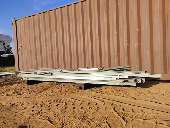 Used 1 X 100 M PACKING LINE ROLLER CONVEYOR STRUCTURE COMPLETE WITH DRIVES UNIT (TESTED)