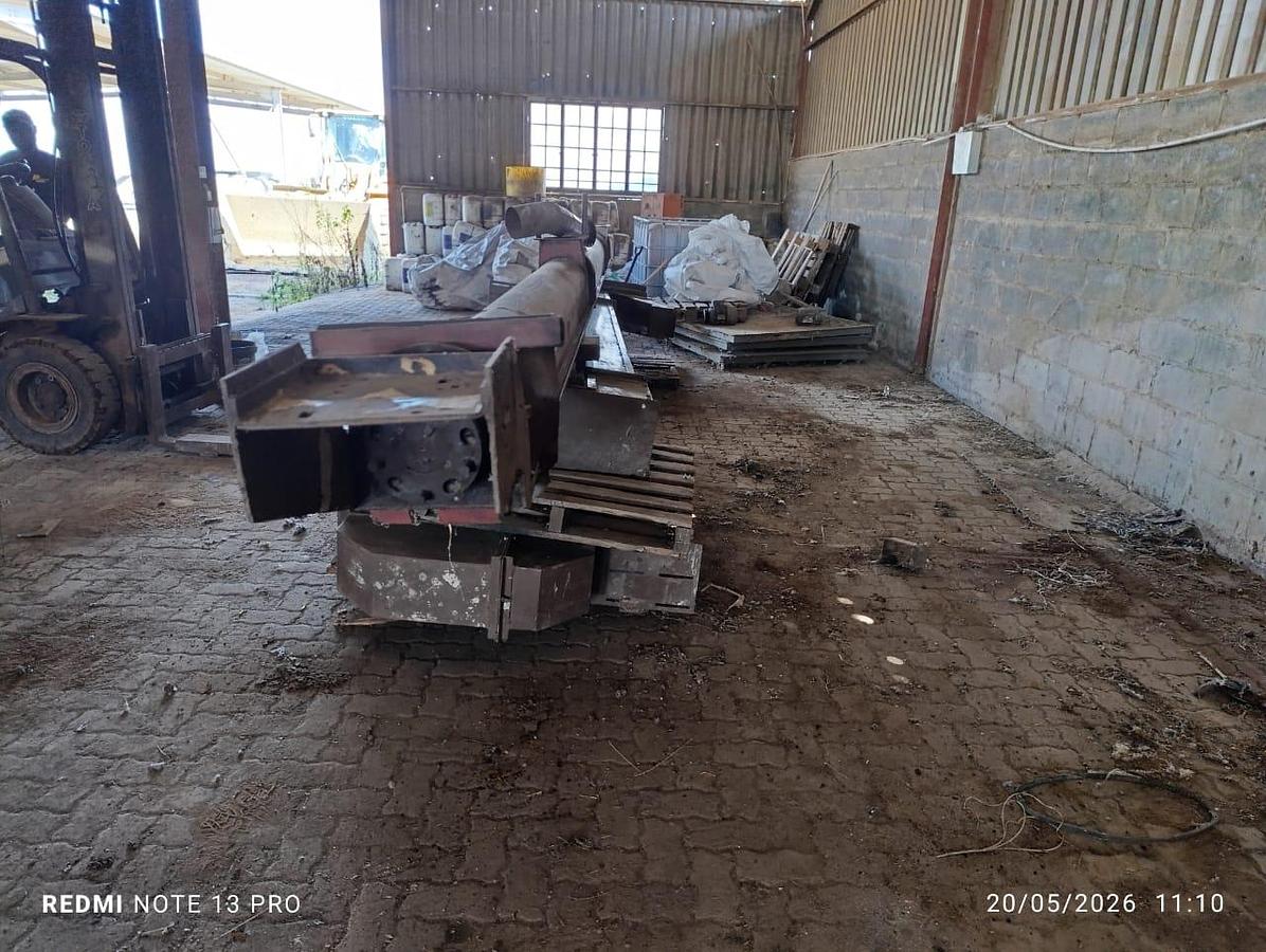 Used SCREW CLASSIFER CONVEYOR & ELECTRIC MOTOR (BUCKET ELEVATOR BELOW IS NOT INCLUDED)