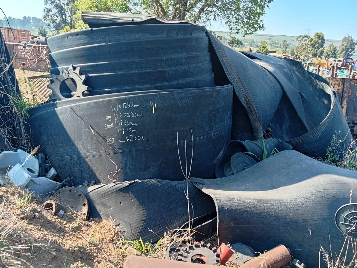 Used 1260MM STEELCORE CONVEYOR BELT