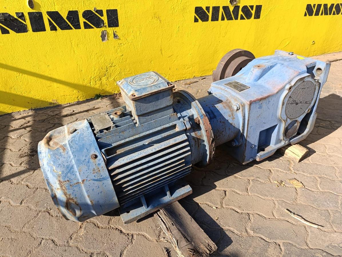Used POWERPACK GEARBOX WITH ELECTRIC MOTOR