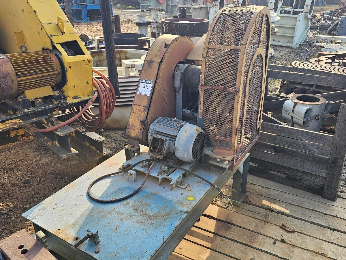 Used JAW CRUSHER WITH 5.5KW ELECTRIC MOTOR