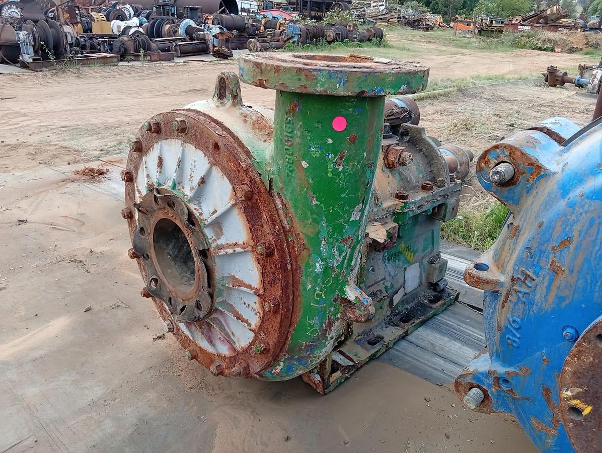 Used 8/6 SINGLE CAST HORIZONTAL WEIR PUMP